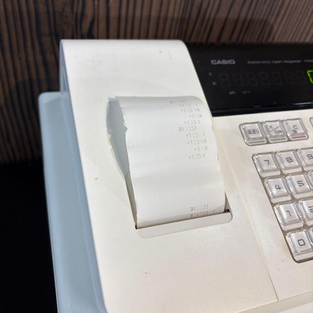 カシオ　電子レジスター　110ER