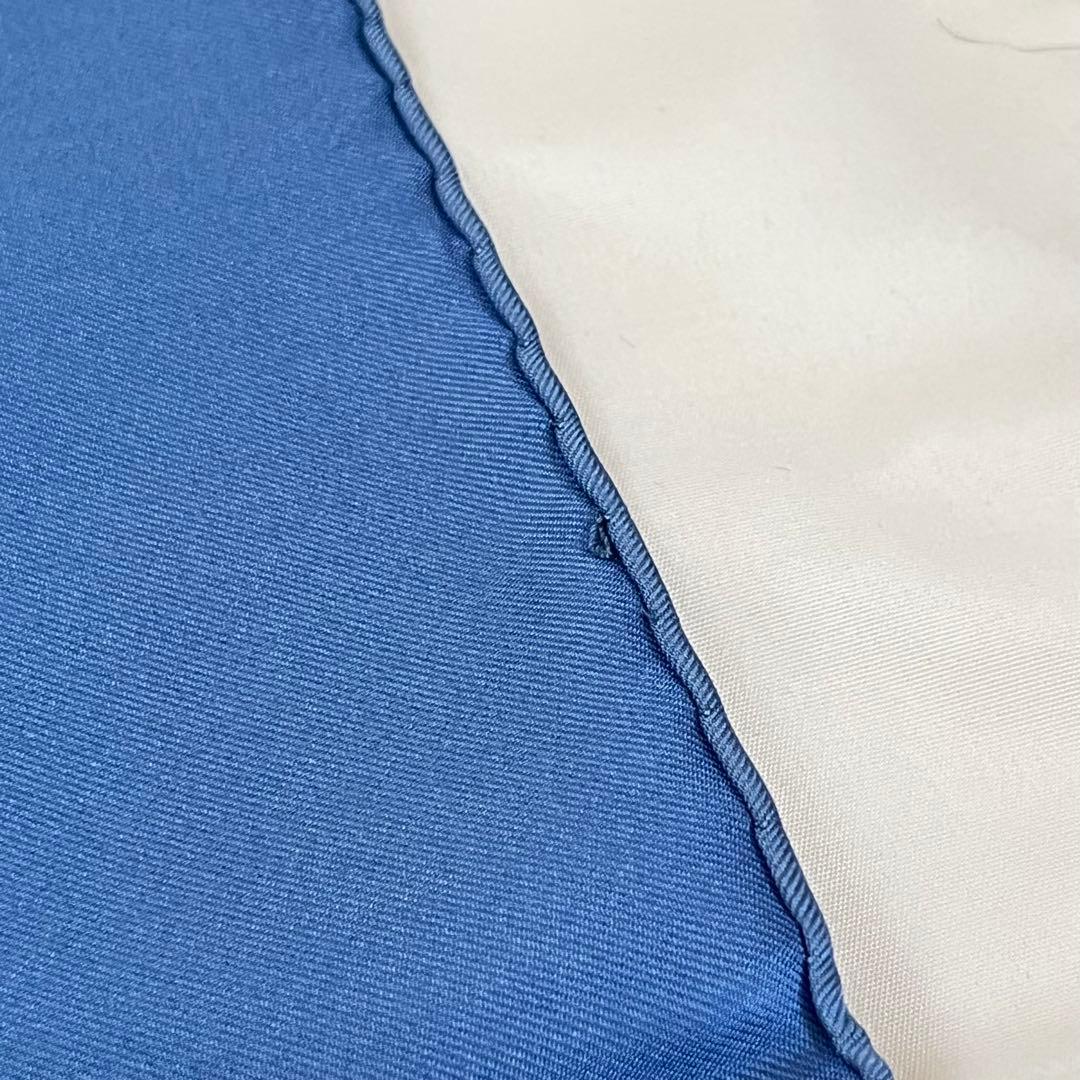 【美品】HERMES エルメス カレ90 シルク スカーフ GIVERNY 庭