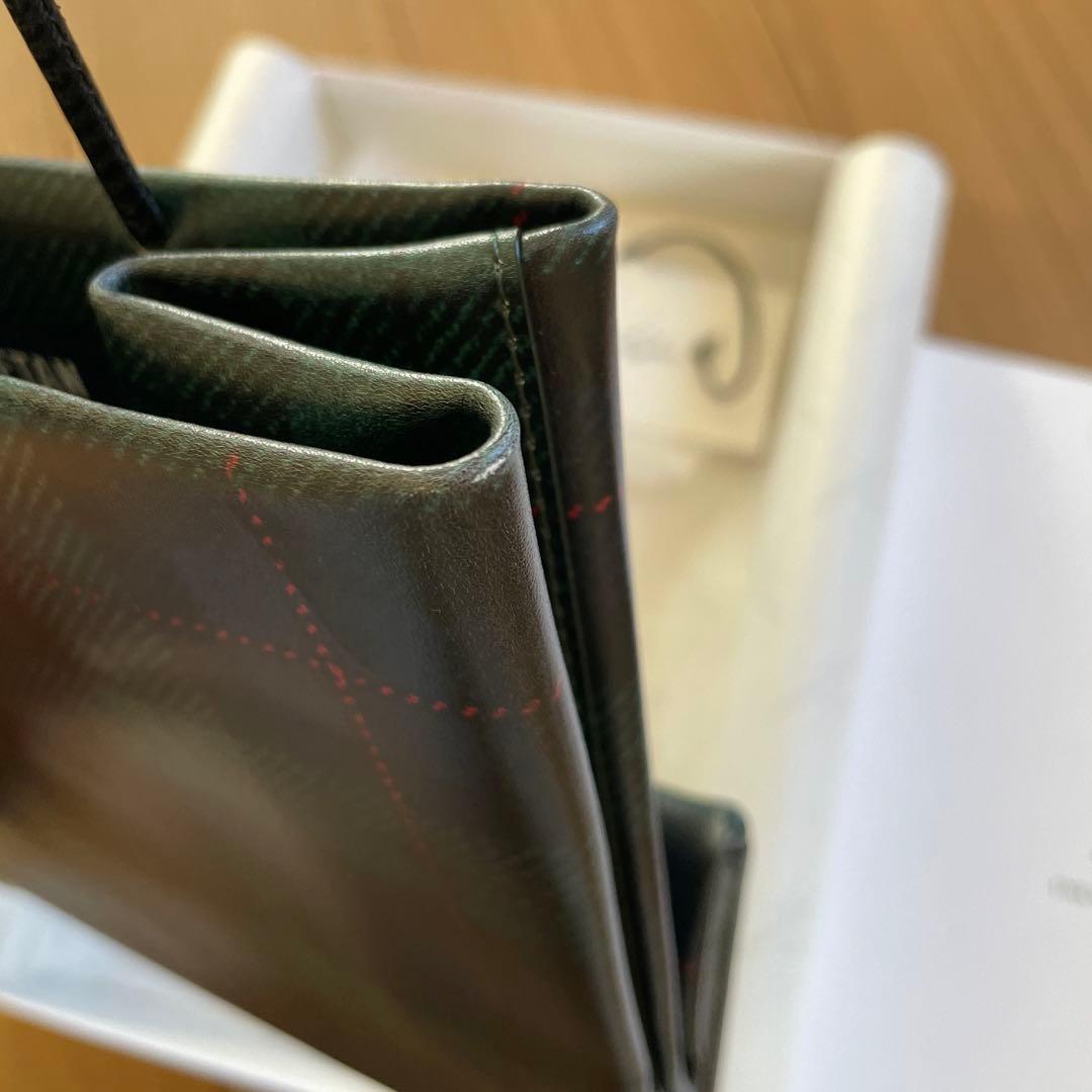 UNKNOWN PRODUCTS 伊勢丹　ブラックウォッチ柄ペーパーバッグ特小