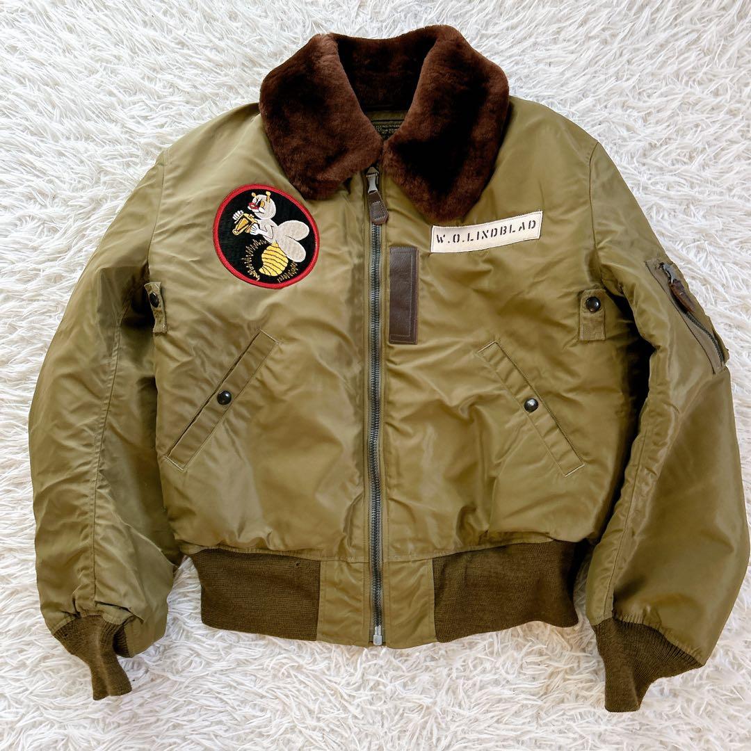 XLサイズ BUZZ RICKSON'S フライトジャケット　B-15C 襟ボア