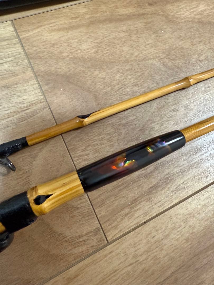 旭信和竿　極細　2.4m 螺鈿