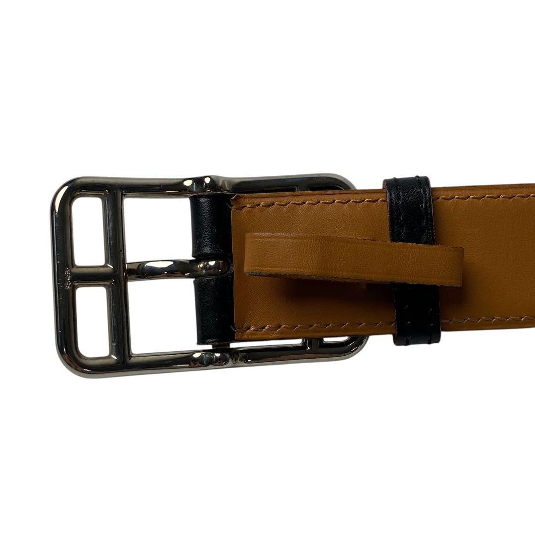 エルメスHERMES ケープコッド ベルト 85 □G刻印
