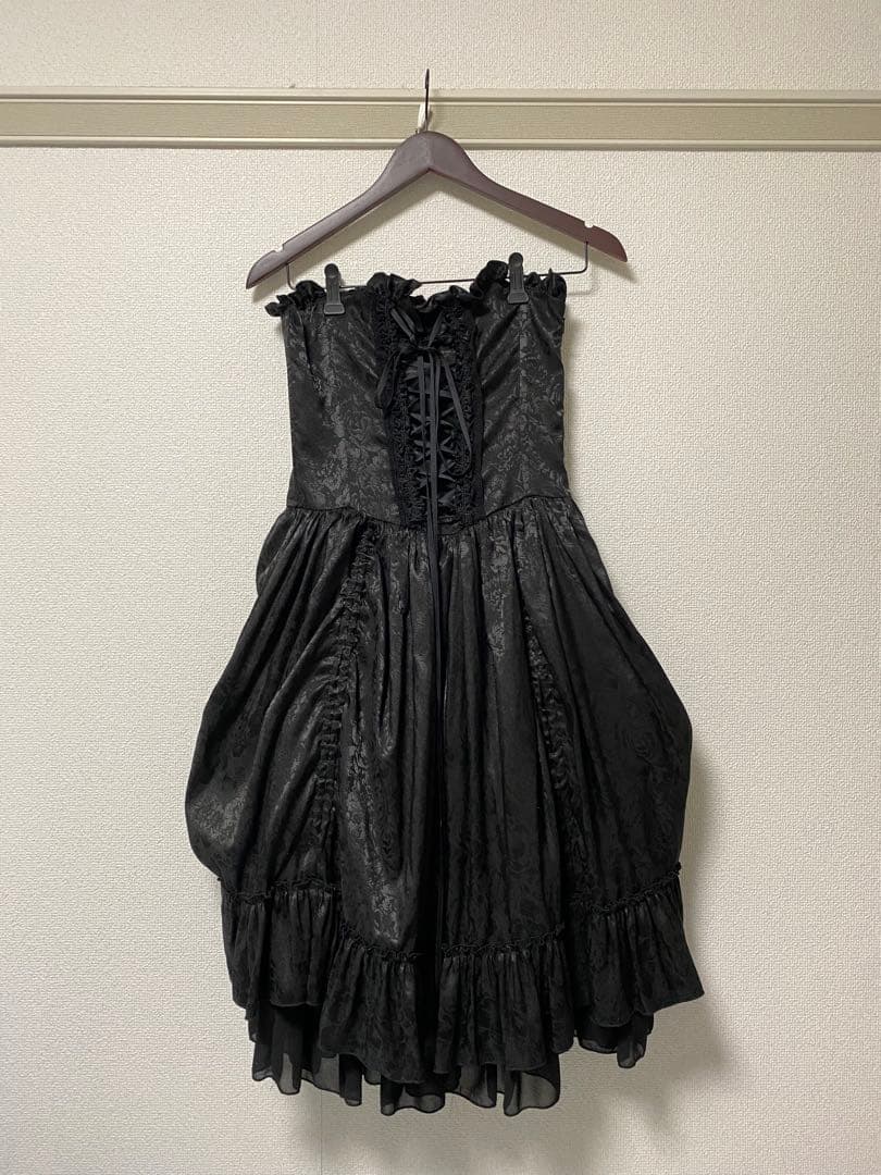 【ATELIER PIERROT】アトリエピエロ　コルセットスカート黒