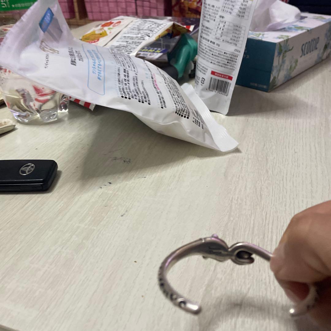 Justin Davis ヘビモチーフ バングル