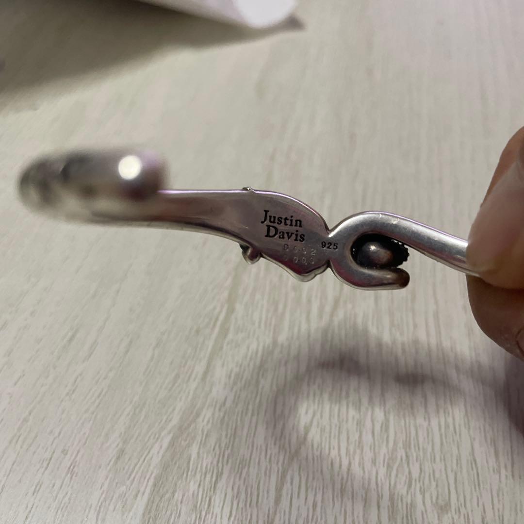 Justin Davis ヘビモチーフ バングル