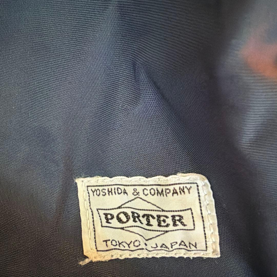 ネイビー PORTERナイロン トートバッグ