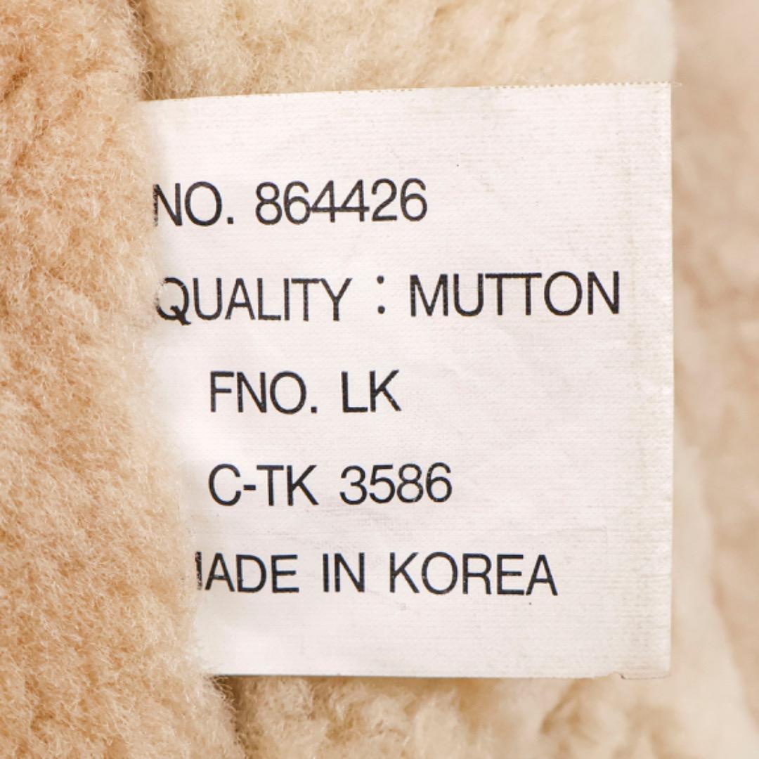 H4491◾️AMP TYPEB-3　レザー90年代ムートンフライトジャケット