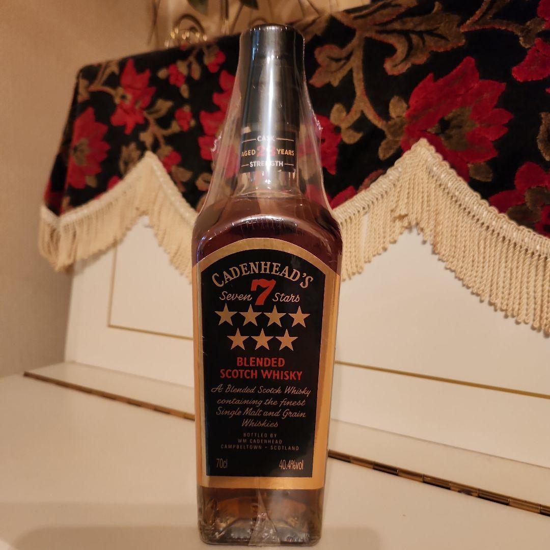 [希少]Cadenhead's 7 Stars 26年熟成[限定 432本] !
