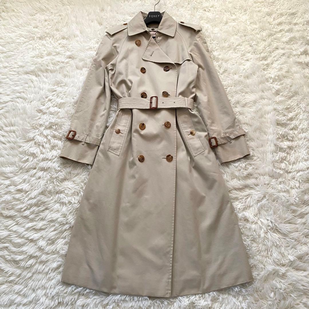 バーバリーロンドン　トレンチコート　ライナー　ノバチェック　ロング　ベージュ