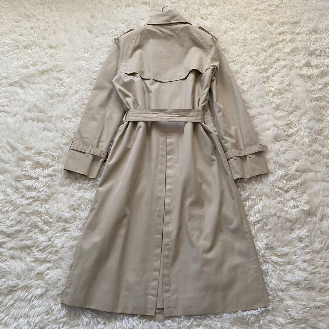 バーバリーロンドン　トレンチコート　ライナー　ノバチェック　ロング　ベージュ