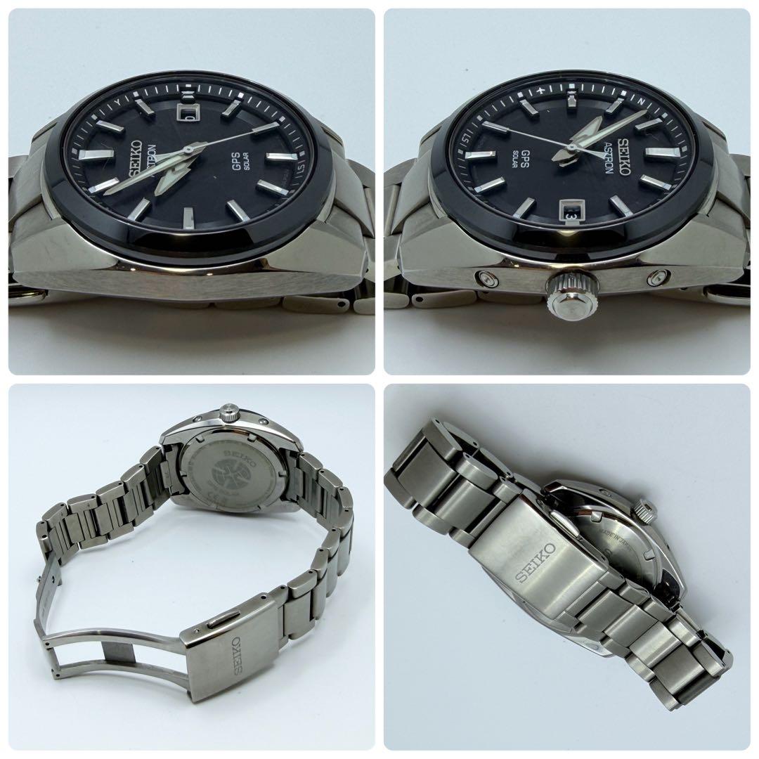 【美品 稼働品 】セイコー アストロン3X22-0AC0 電波 ソーラー