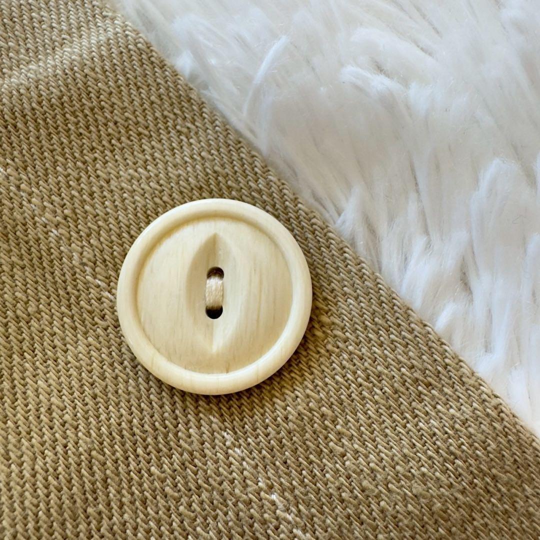 レア✨Buddy Lee デニムジャケット　シャツ　デカボタン　ベージュ　M