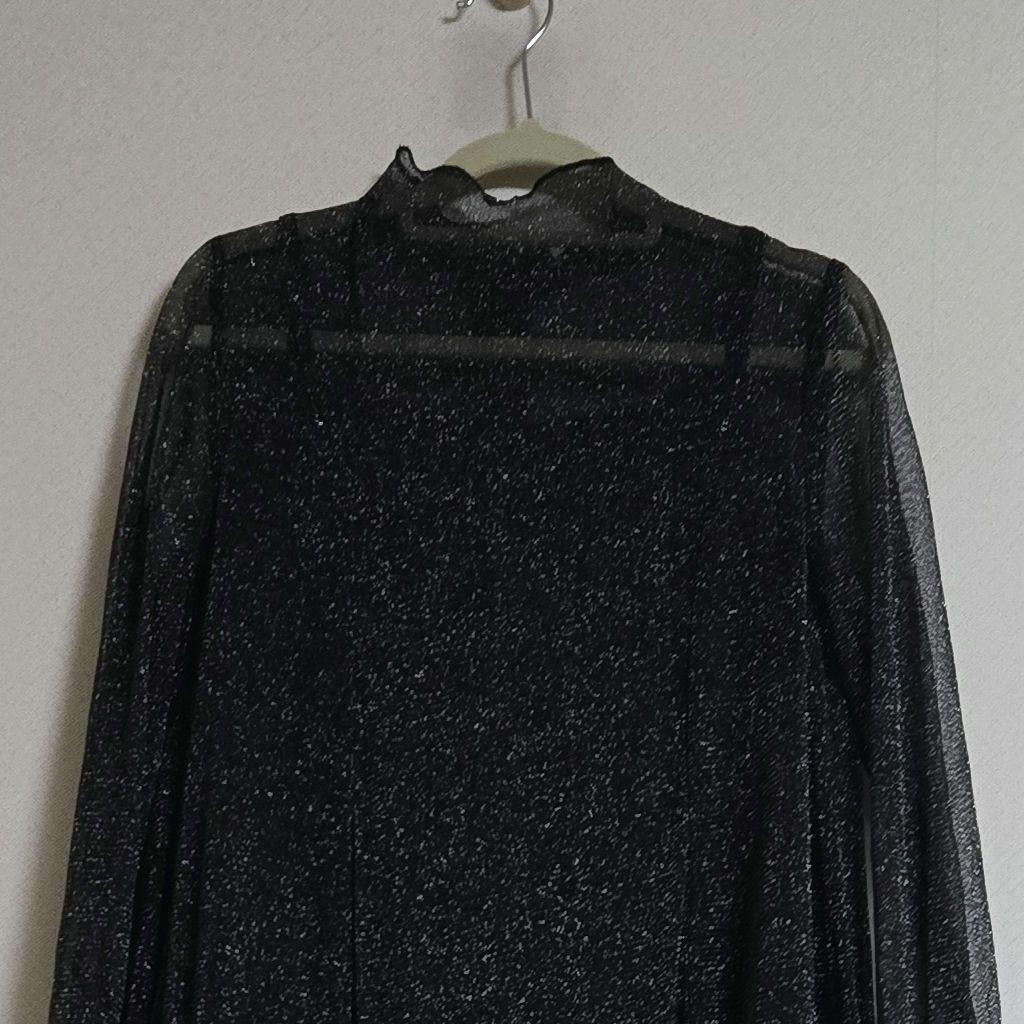 RUIRUE BOUTIQUE ラメチュールメロウワンピースドレス