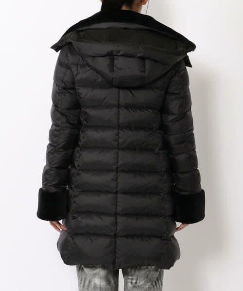 【週末限定値下げ】美品 トゥモローランド タフタファーコンビライト ダウンコート