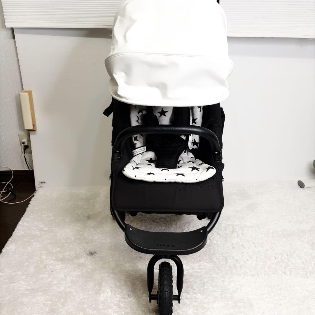 エアーバギー ココプレミア フロムバース　レインカバー付　紫外線対策キャノピー