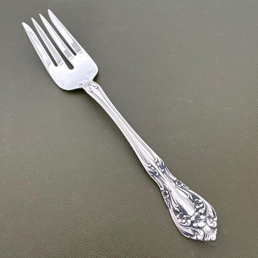 ALVIN STERLING 純銀フォーク　シャトーローズ　シルバー　ビンテージ