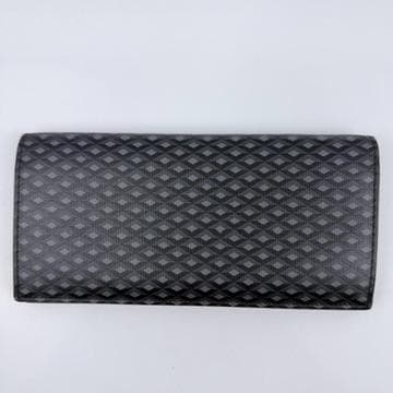 極美品 dunhill エンジンターン　二つ折り財布