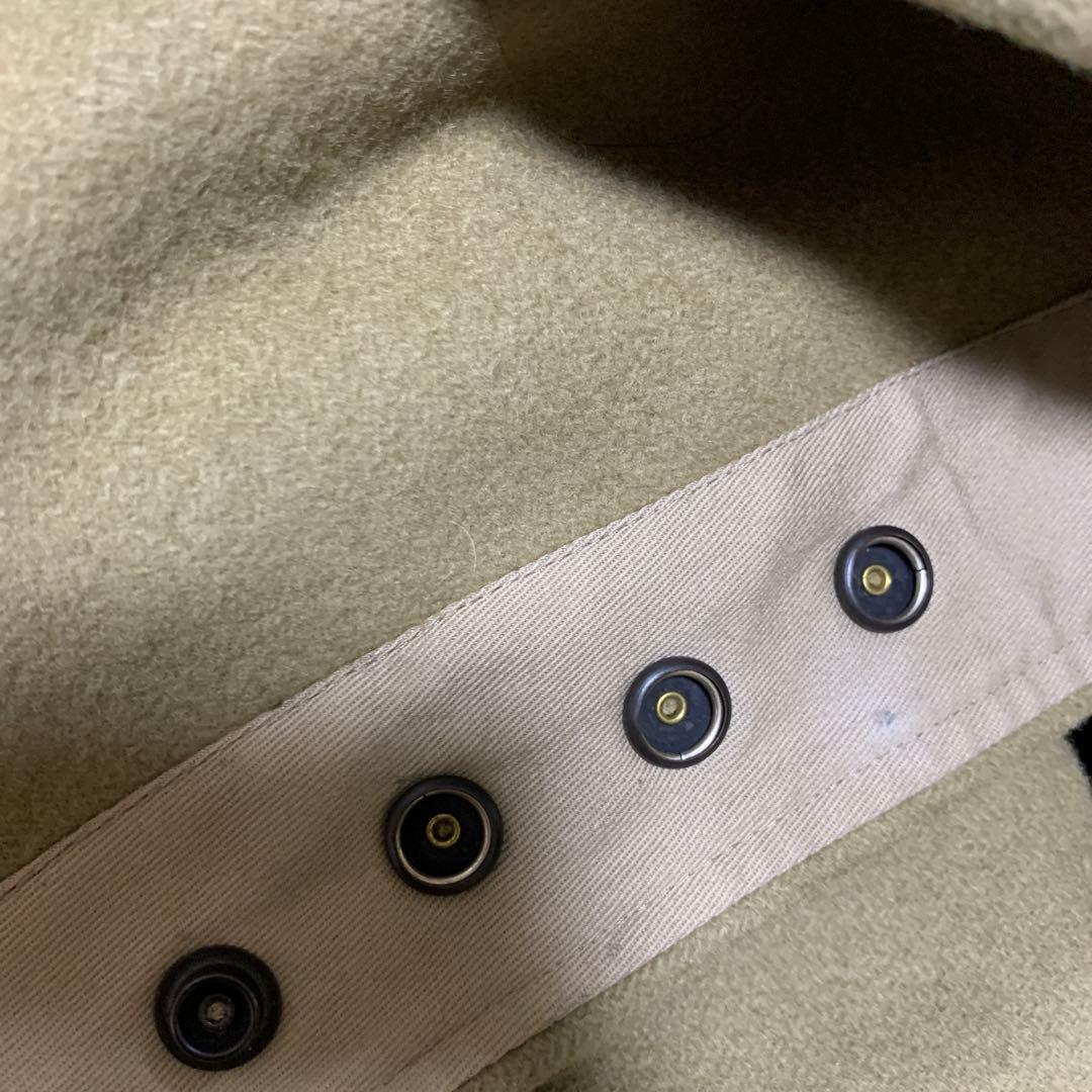 HYKE ビッグシルエット、ロング丈ダッフルコートサイズ1