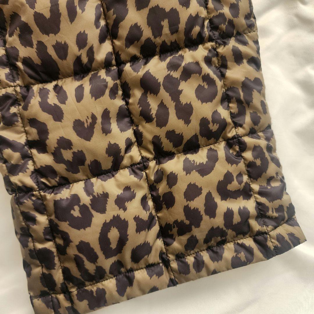 未使用　タイオン　ダウンパンツ　レオパード　ヒョウ柄2XL