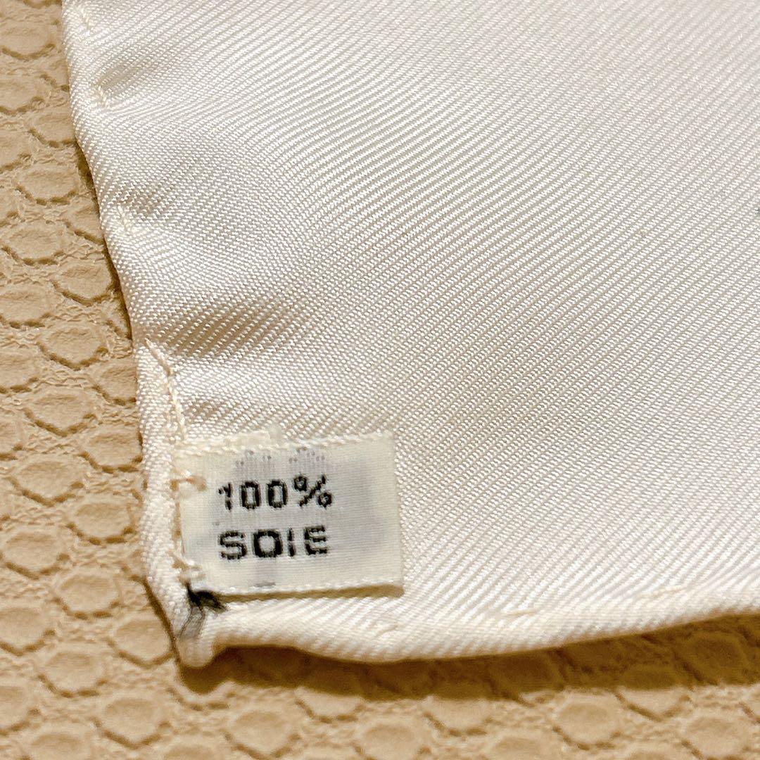 【美品】エルメス スカーフ カレ90 シルク