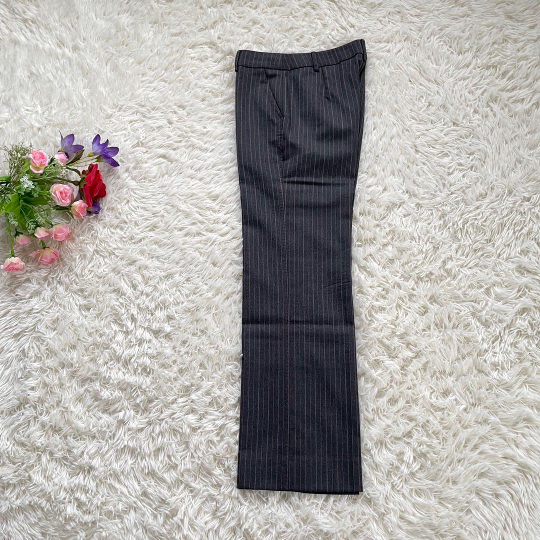 Paul Smith BLACK グレーストライプ裏地フラワーマルチパンツスーツ