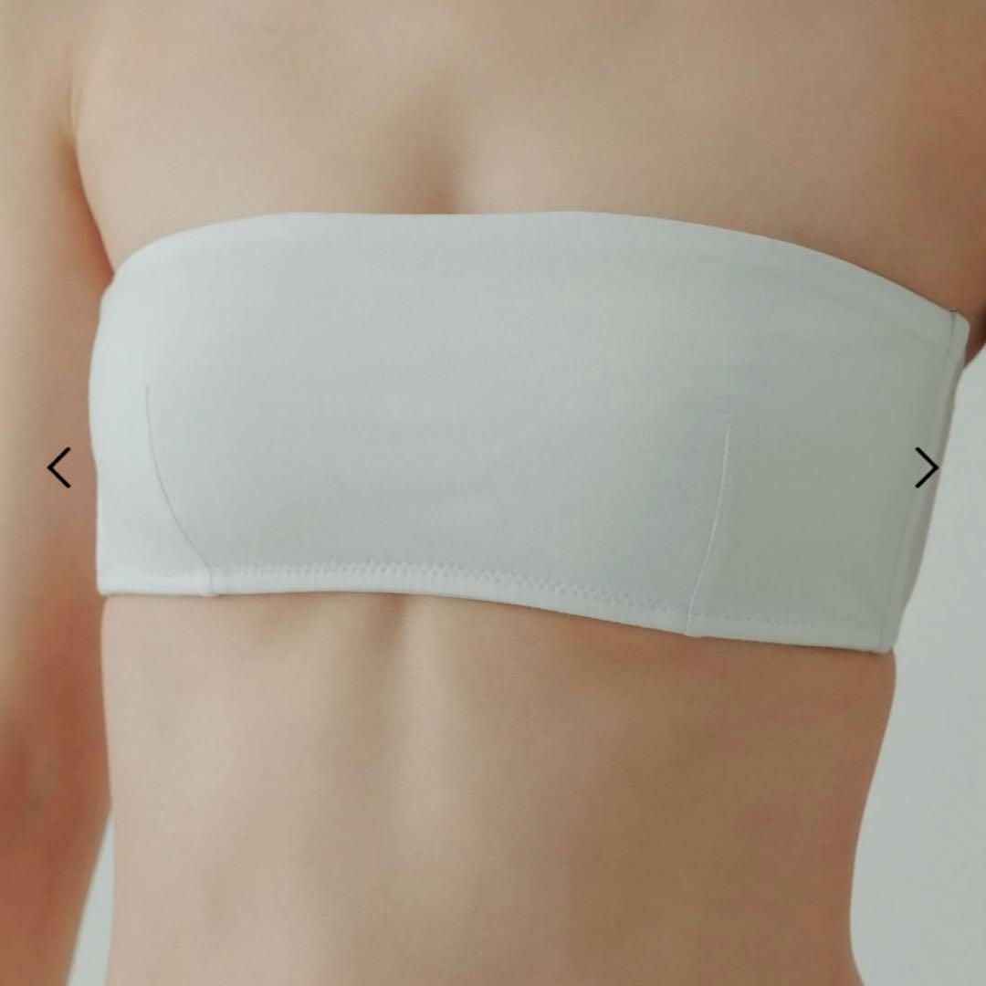 [美品・送料込み]yo BIOTOP/ヨービオトープ tiny bra top白