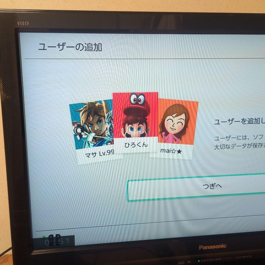 Nintendo Switch 本体 グレー 初期型 ジャンク品扱い　TV接続可