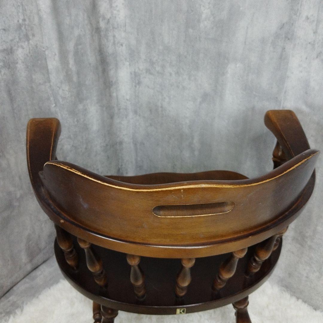 飛騨家具　キツツキ　ウィンザーアームチェア　キャプテンチェア　6脚セット①