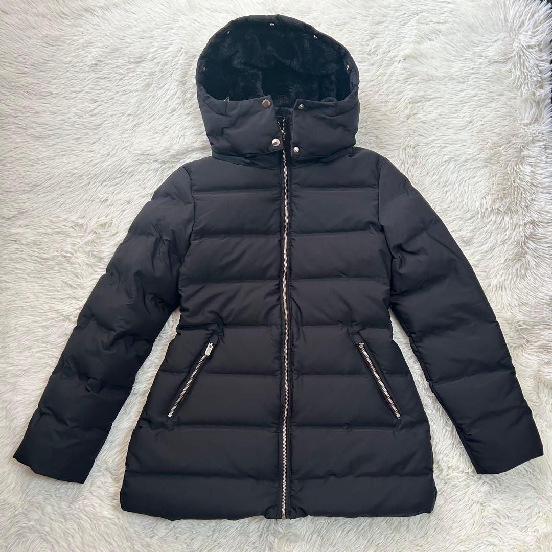 ZARA ザラ　セミロング丈　フード付き　M ダウンジャケット