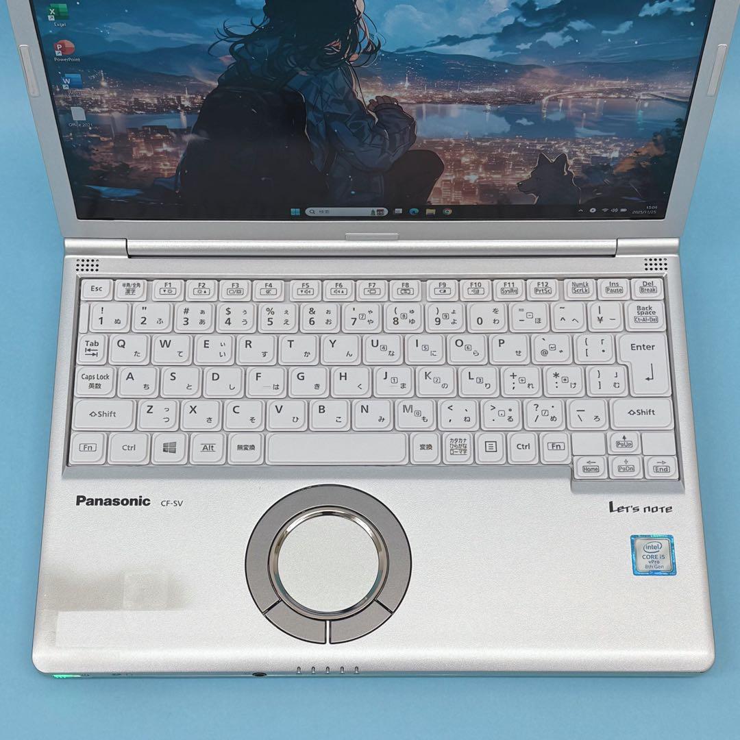 921 レッツノートCF-SV8 第8世代 8GB 256GB office