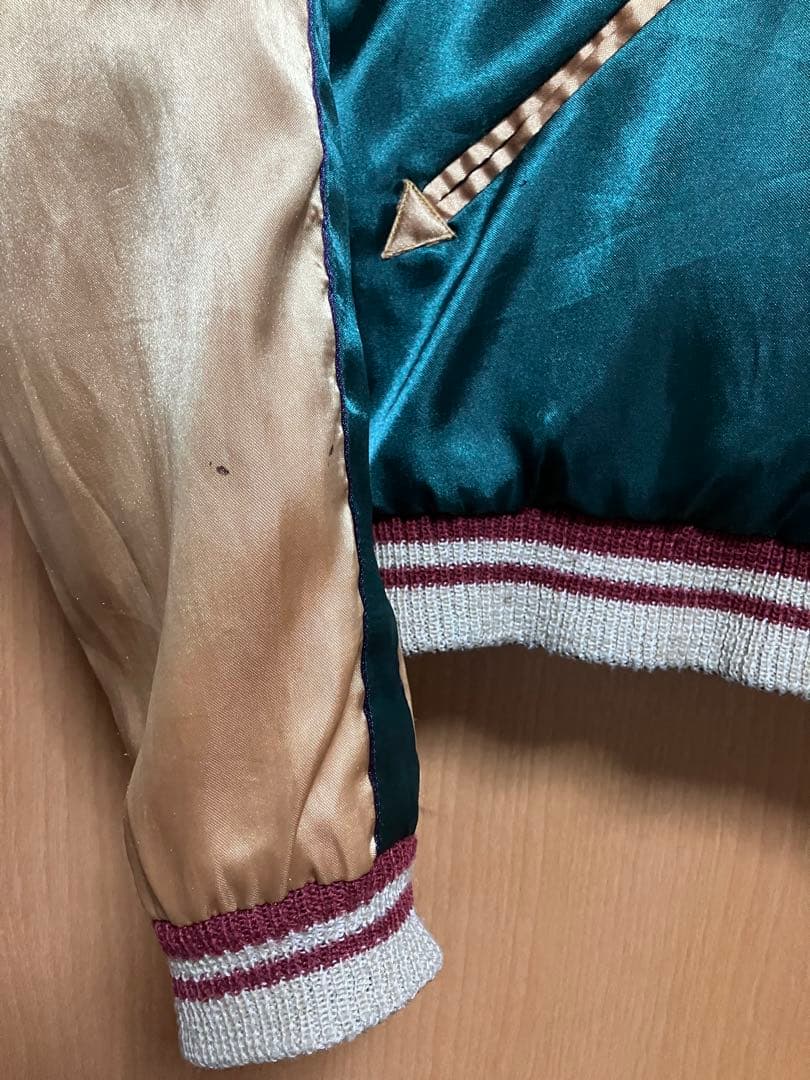 テーラー東洋　スカジャン　リバーシブル　M