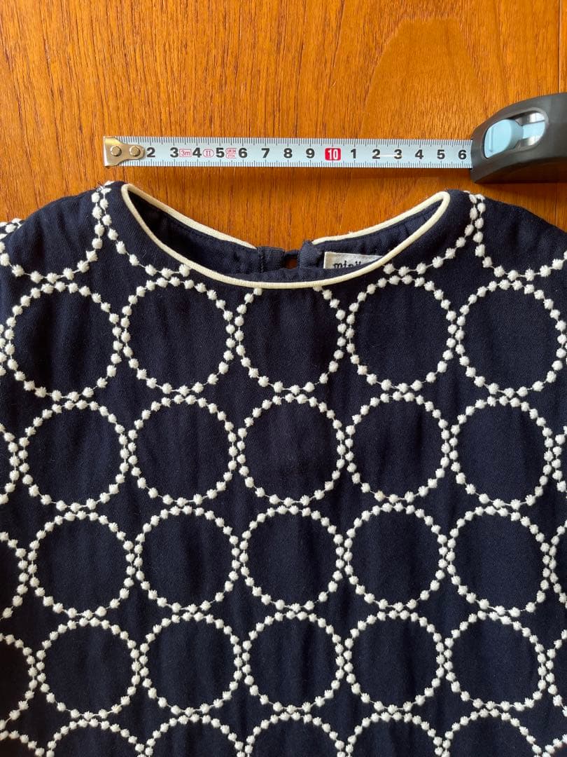 ミナペルホネン ワンピース　タンバリン