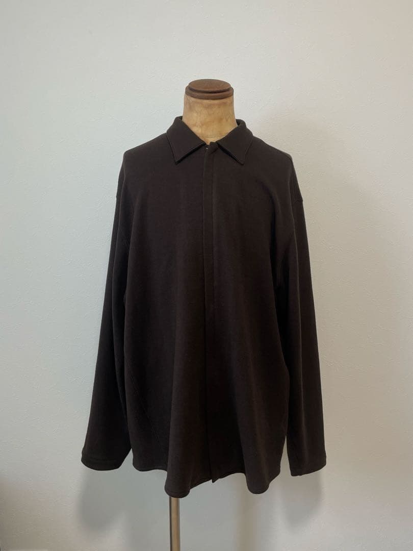 PERRY ELLIS 襟付きジップジャケット XL 素材感良