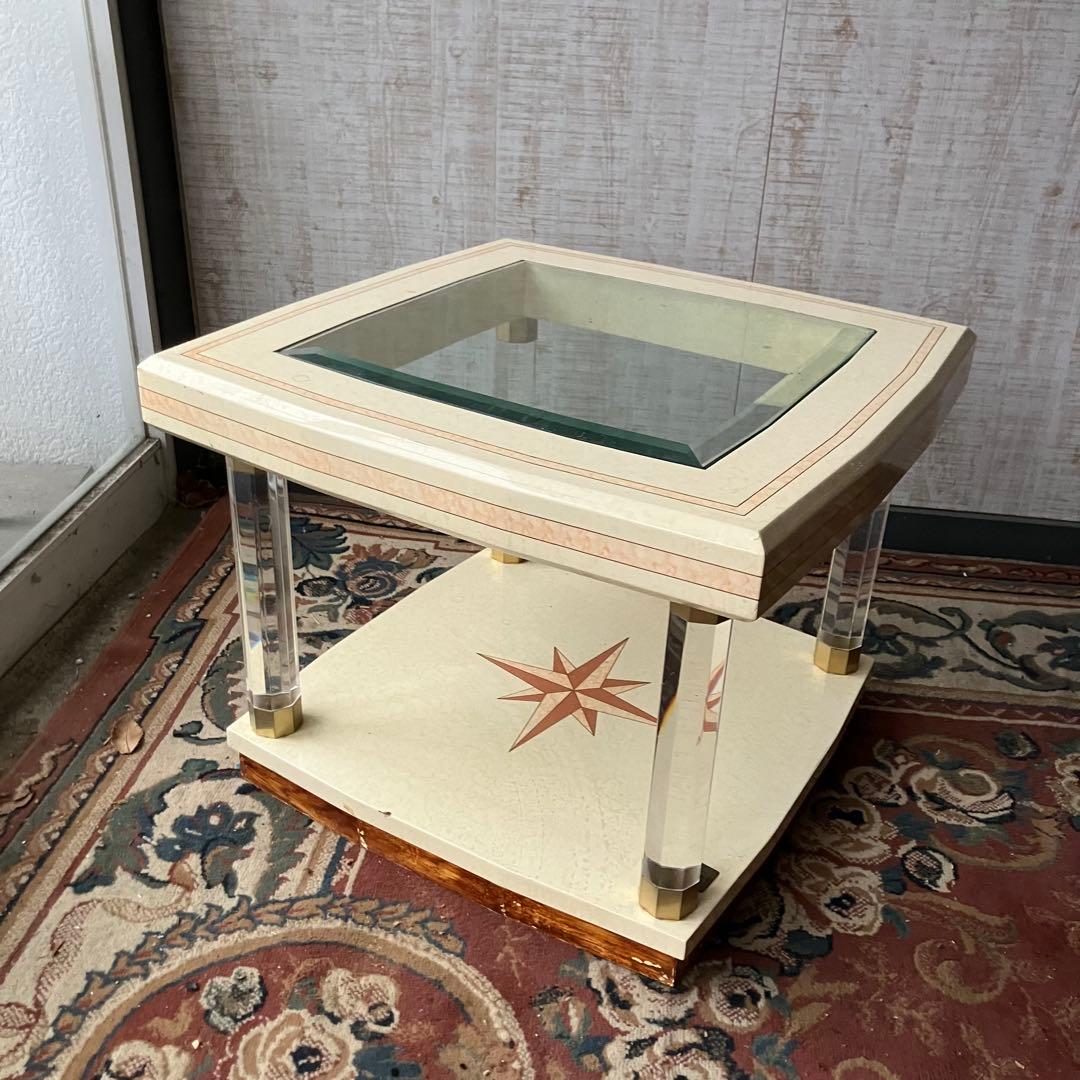 creations Curci Paris ロココ様式 木製 センターテーブル