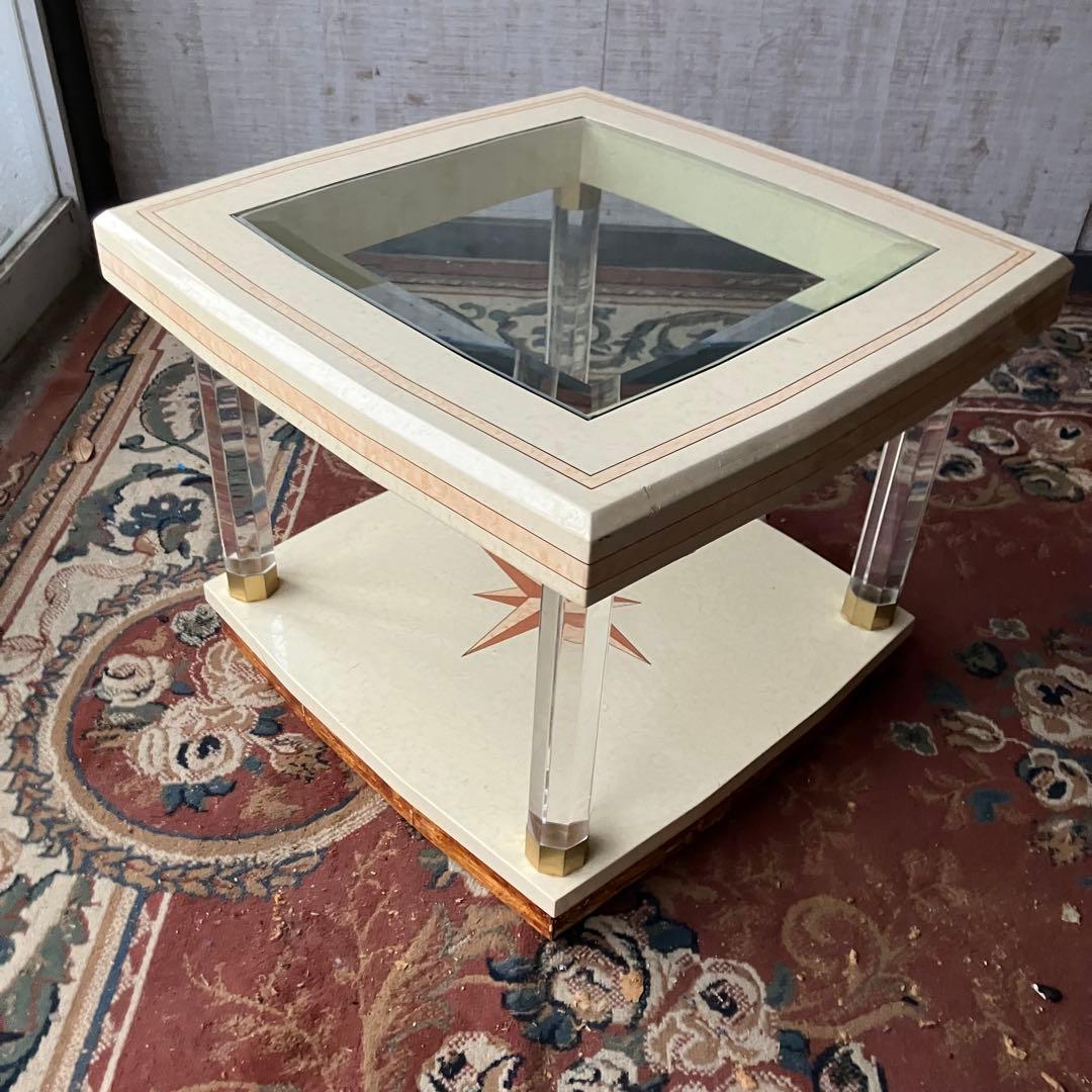 creations Curci Paris ロココ様式 木製 センターテーブル