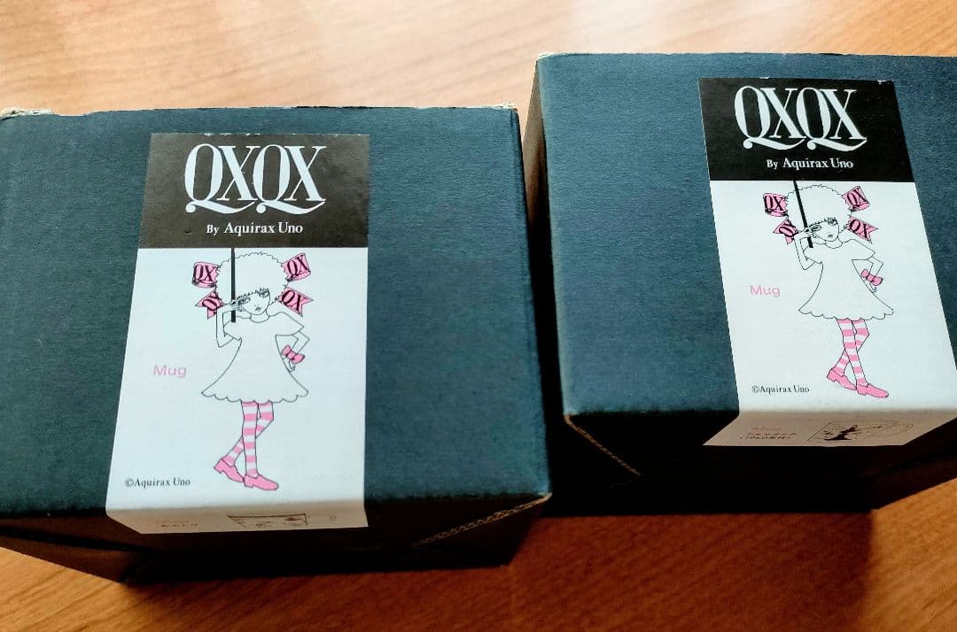 宇野亞喜良　QXQX(クスクス)　限定マグカッ2点セット