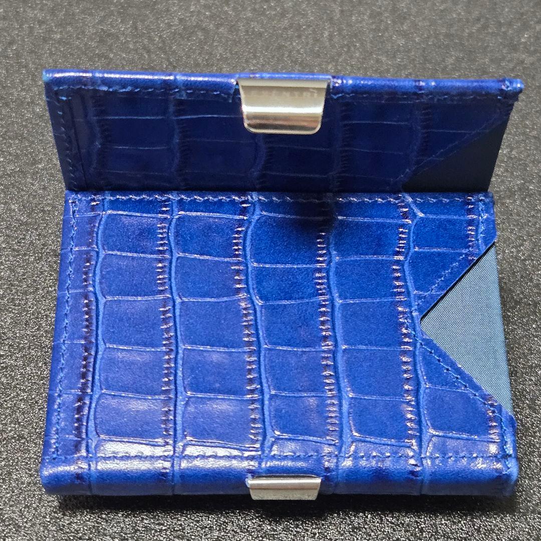【EXENTRl】エキセントリ マルチウォレットカイマンブルー★