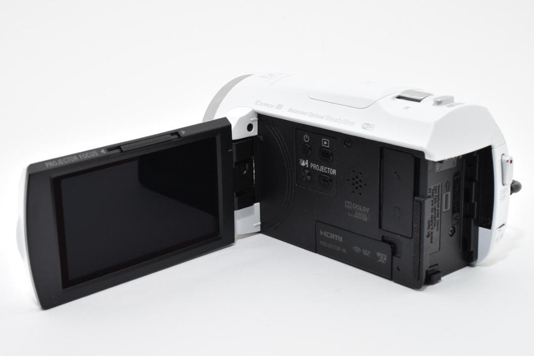 【美品】SONY Handycam HDR-PJ675　ホワイト　動作確認済
