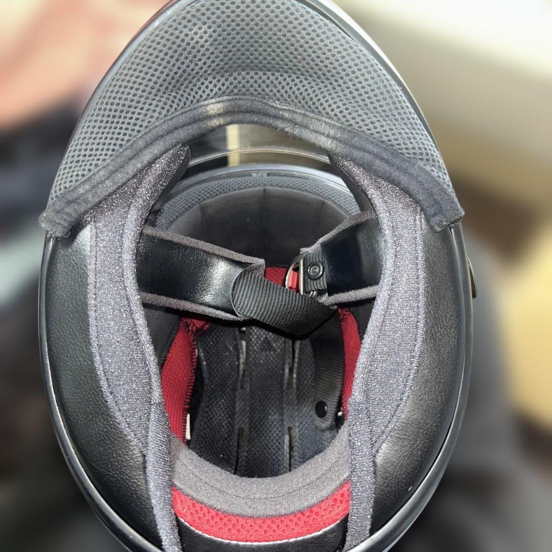 美品　SHOEI フルフェイスヘルメット グレー/ブラック　M 転倒歴なし