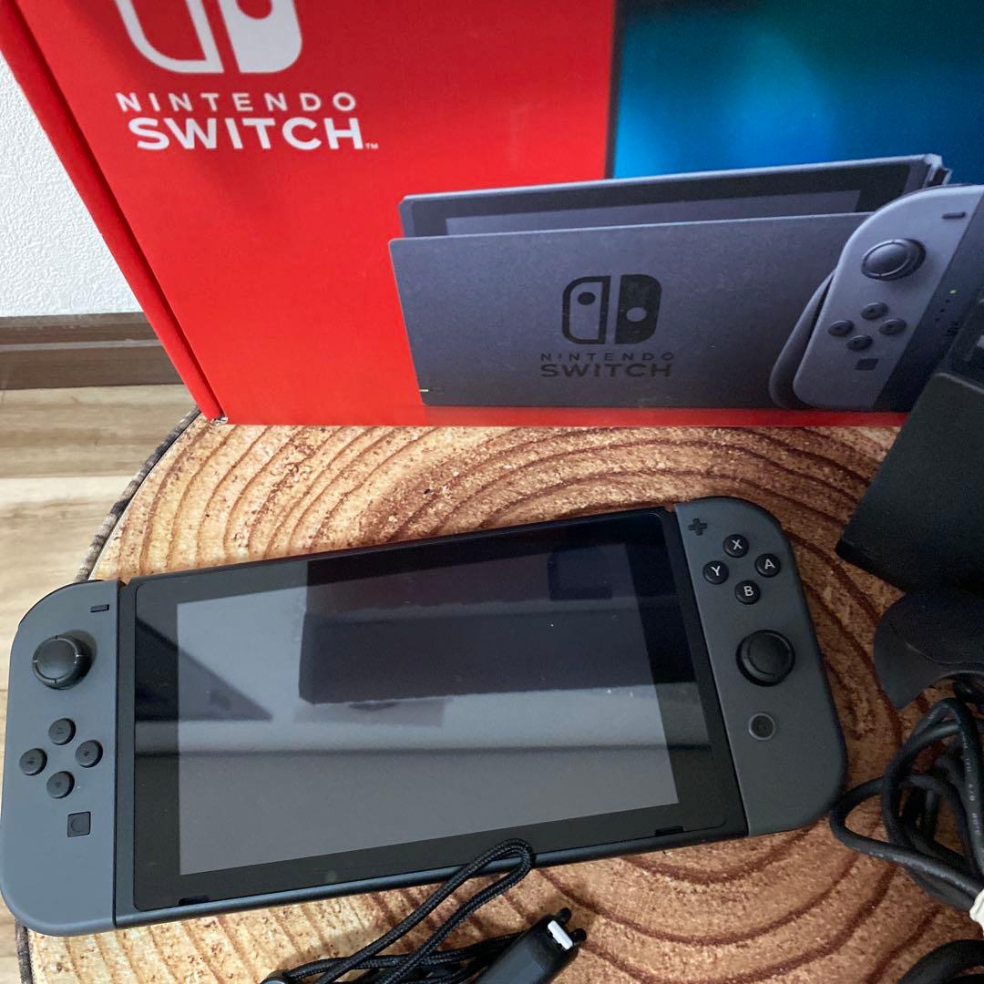 Nintendo Switch ニンテンドースイッチ本体　グレー ③