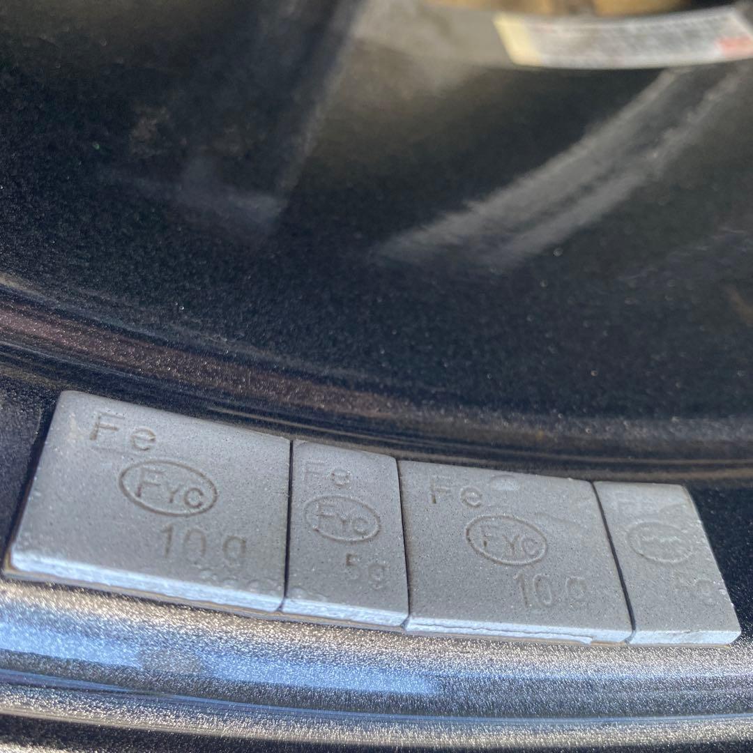 送料込み17インチアルミスタッドレス4本セット