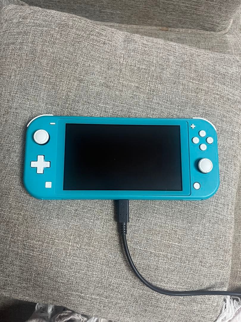 （動作確認済）Nintendo Switch Lite ターコイズ充電器付き