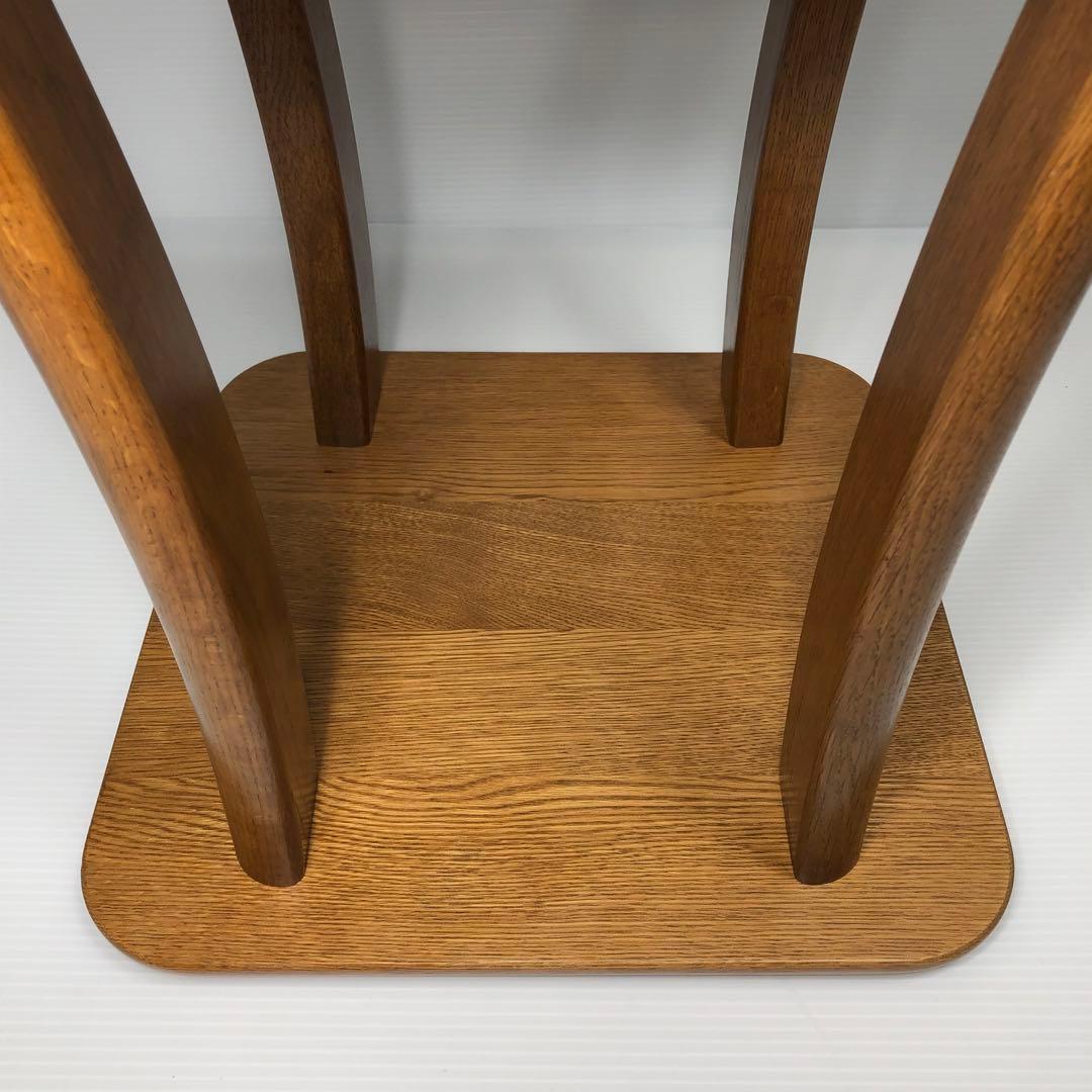 浜本工芸 / HAMAMOTO 花台 サイドテーブル 曲げ木 曲がり木