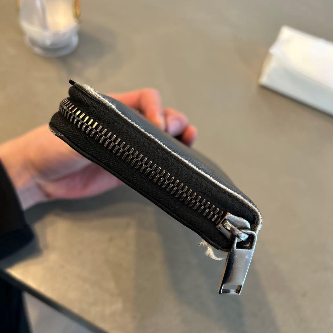 Dior ブラック ダイヤモンドパターン 長財布