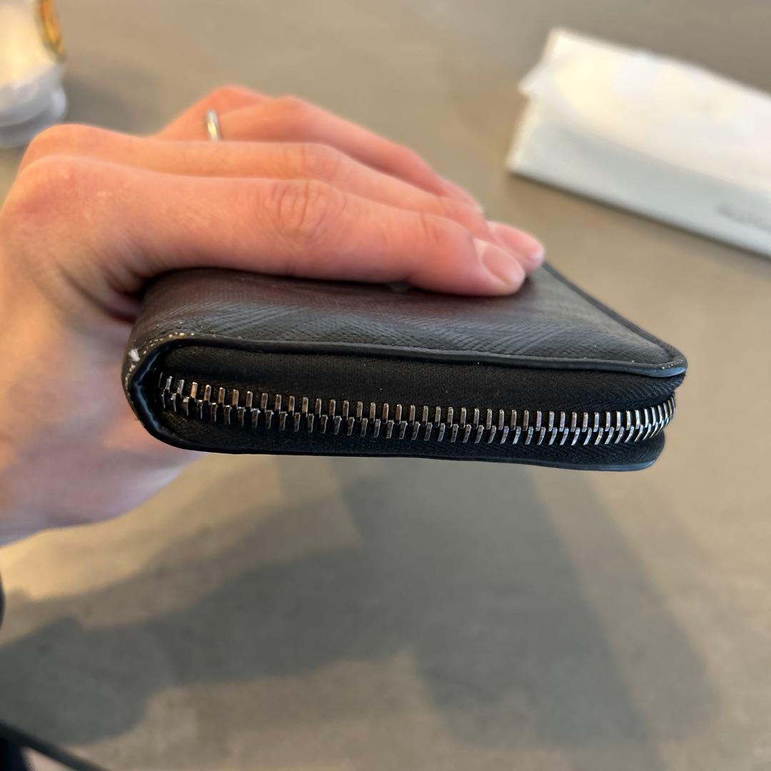 Dior ブラック ダイヤモンドパターン 長財布