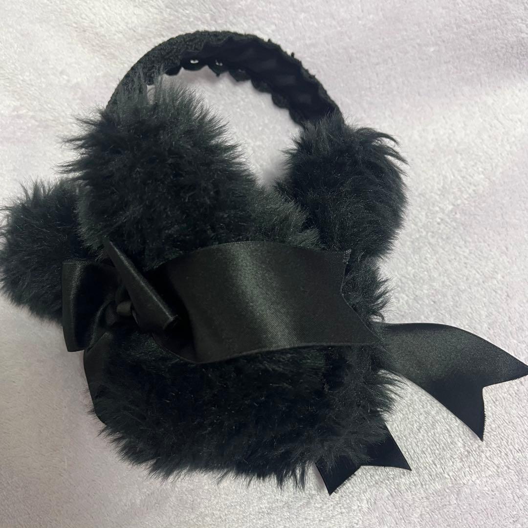 BABY イヤーマフ クロ