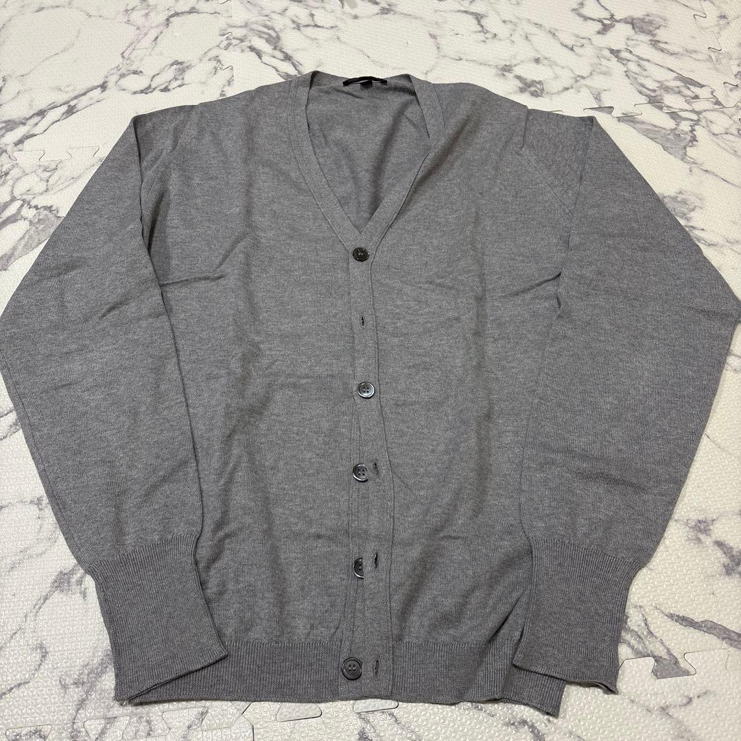 JOHN SMEDLEY グレー カーディガン サイズM〜L