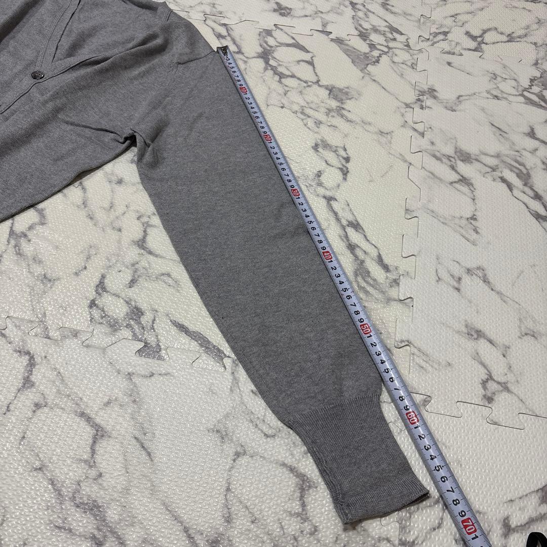 JOHN SMEDLEY グレー カーディガン サイズM〜L