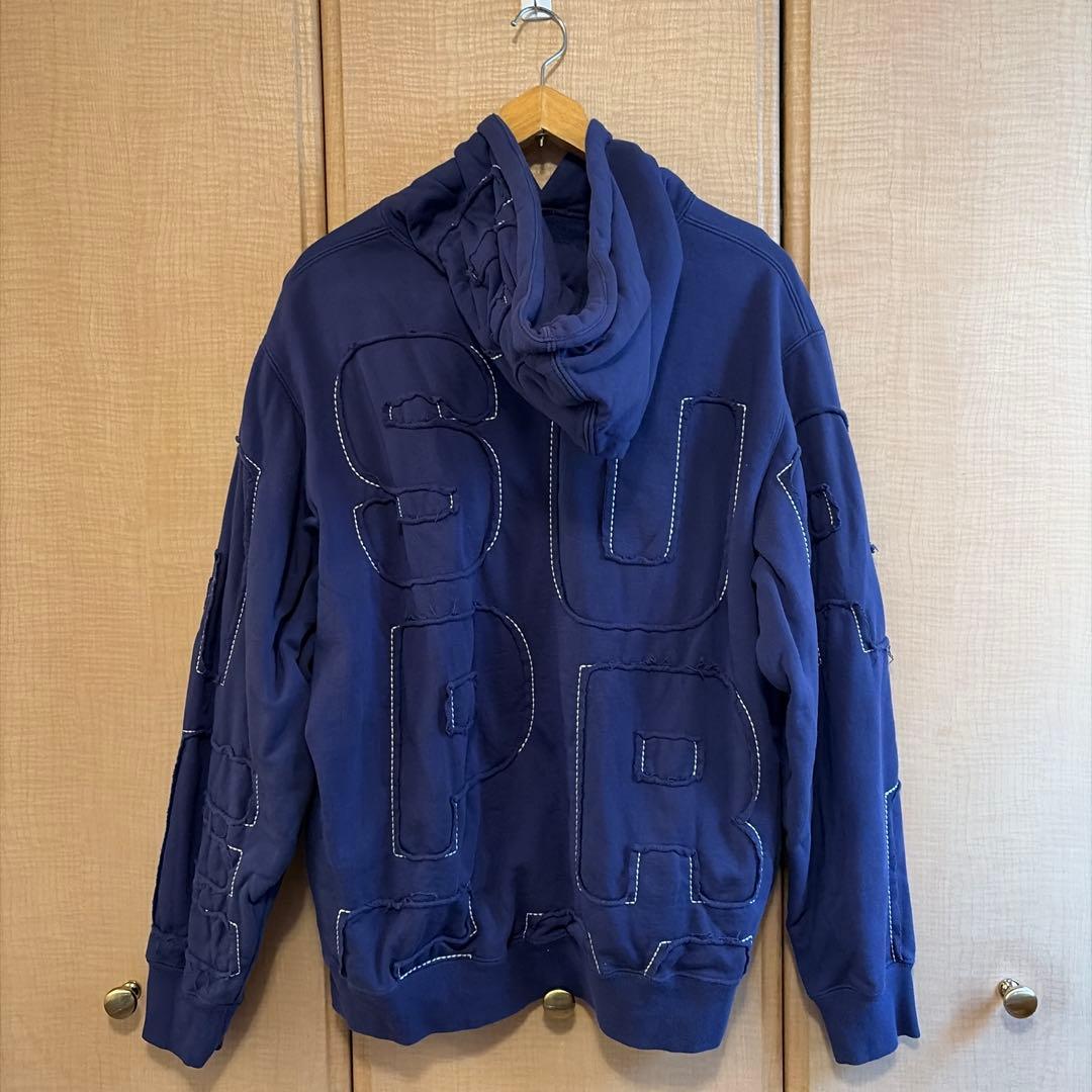Supreme Cutout Letters Hooded スウェット　パーカー