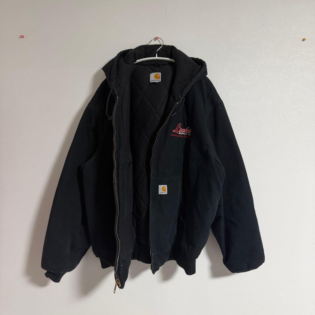 CARHARTT カーハート USA アクティブジャケット　ダック地 ブラック